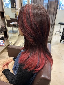 アクエアーフォンテ(aquair fonte) 30代40代50代/インナーカラー/ウイービング/髪質改善