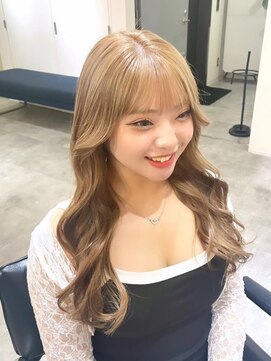 エイス 梅田 中津(Ace) ベージュカラー　ケアブリーチ