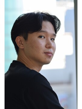 にもう メンズニュアンス パートスタイル フェザーパーマ