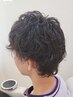メンズカット+パーマ ¥9,900
