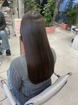 キャラハーフ 池袋東口店(KYARA HALF) 地毛風カラー/重めミディアム/艶感/ナチュラル