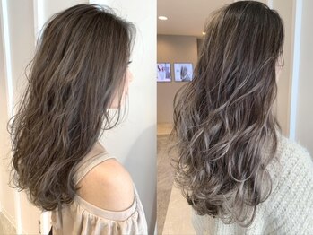 エイクス 千葉(AQs)の写真/雰囲気のある上品なカールは《AQs》にお任せ♪ ダメージレスで理想のデザインを叶えます＊ [千葉駅]