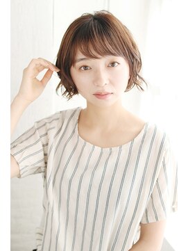 ティエル 町田店(tiel) 【町田】美フォルム大人ボブ/ナチュラルブラウン