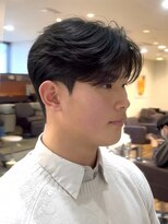 ノラキチジョウジ(NORA KICHIJOJI)&nbsp;カルマパーマビジネスアップバングショートセンターパートパーマ