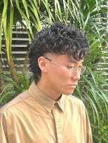 ヒロギンザ 難波店(HIRO GINZA) マレットヘアー×フェード