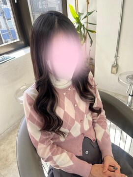 ロサ ファイブヘアー(Rosa..5Hair) プルエクステでインナーカラー!