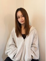 セーヌパス(CEINE PATH)&nbsp;中目黒マロンベージュアプリコットオレンジショートボブレイヤー
