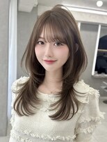 マウルルナ(MAEUL luna)&nbsp;ハッシュカット　顔まわり　縮毛矯正　u24  韓国　名古屋栄