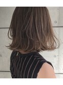 【KAILA】 高野 極細ハイライト切りっぱなしボブ