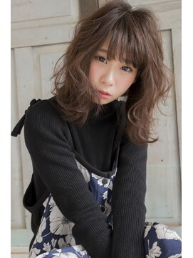 ナンバー 天王寺(NUMBER) 【number +uta*天王寺】ふわミディ×ルーズ×簡単スタイリング