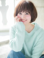 クオーレ ヘア アンジュ 水戸店(CUORE HAIR ange)&nbsp;*ange水戸*…大人かわいいアッシュブラウンマッシュショートa