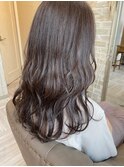 ツヤと透け感パープルアッシュ☆