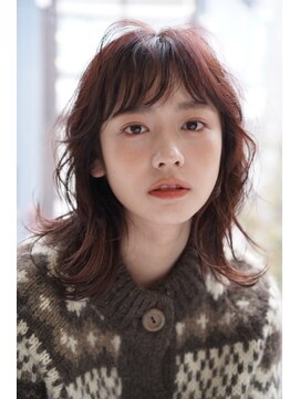 大波純一美容室パーティハン 【◎イメチェン×前髪】大人かわいいミディアムヘア[小山]/27