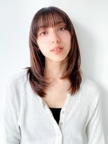 ネイヴィル オモテサンドウ(navile omotesando) *ミルクティーベージュ×ミディアレイヤー*