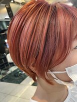 モア 下通店(MORE)&nbsp;『カシスピンク』×『丸みショート』