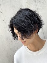 フィフス(fifth) 波巻ツイストスパイラルツーブロック前下がりマッシュ