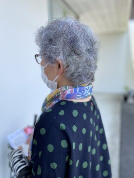 サボ(SAVO) 白髪活かしヘアカラー