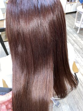 クート 北浦和(ku-to) 髪質改善とピンクベージュ×イルミナカラー