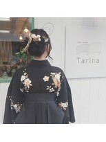 タリナ(Tarina) 卒業式の袴の着付けとヘアセット