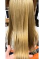 ドォート(Dote hair make) ブリーチしていてもこのツヤ！髪質改善はお任せください♪