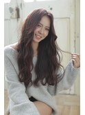 【ロングの方にオススメ】アッシュラベンダー/波ウェーブ
