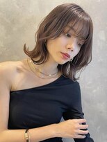 トルネード(TORNADO)&nbsp;韓国風ヘア 外国人風ヘア くびれヘア ラベンダーブラウン　A827