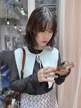 ジェノ(JENO by apish) ミディアムパーマ♪