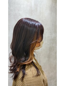 フィゼル あべのルシアス店(Aujua fizelle) やわらかコントラストカラー