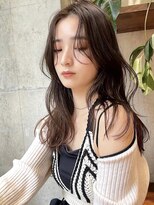 サイン 渋谷(SIGN)&nbsp;レイヤーカットイヤリングカラーインナーカラーケアブリーチ