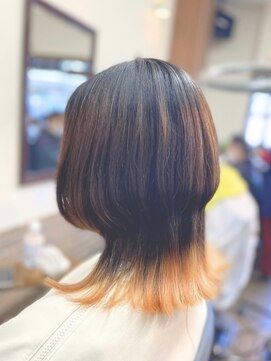 マノ マノ(Mano Mano) くらげヘア/裾カラー