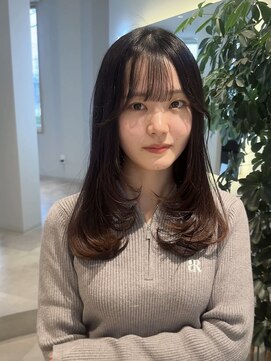 ケリーアン 太田(kelly.un) レイヤーミディ / シースルーバング / お顔まわりレイヤー