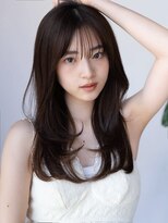 エインアンリー 明治神宮前(AIN.ANLY.)&nbsp;ニュアンスパーマレイヤーロング韓国巻き髪ゆるふわ804