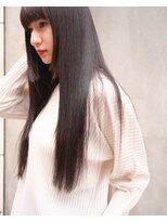 ヘアーラウンジ エゴ(Hair Lounge EGO) 湿気なんて怖くない！ツルンとまとまる艶ロング　武蔵新城
