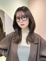 グロー 大宮(GLROW)&nbsp;□ 韓国大宮顔周りレイヤーカットくびれミディアム