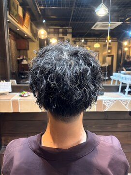 シリー 南風原店(SILLY) ツイストスパイラル 波巻パーマ スペインカール