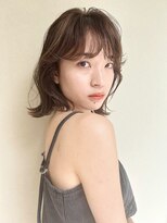 ノラギンザユー(NORA GINZA/U)&nbsp;顔まわりカットフェイスレイヤー後れ毛カットミディアムレイヤー