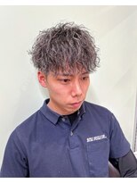 クレアメンズ 横浜能見台(CREA men's)&nbsp;横浜メンズパーマツイストスパイラルメッシュハイライトマッシュ