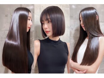 グラン(Gran)の写真/話題の髪質改善酸性ストレートでダメージを最小限に抑え、憧れの自然な柔らか美髪に♪