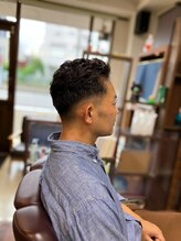 ヘアーサロン エバー(EVER) EVERリバースパーマフェードスタイル