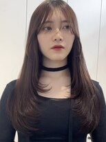 ロンドアンメゾン 原宿(Lond un Maison.)&nbsp;メルティカラーフェミニンロング似合わせカット髪質改善縮毛矯正