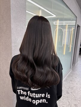 ボタン ハカタ(VOTAN hakata) 博多/韓国ヘア/暗めグレージュ/チョコレートカラー/ブラウン