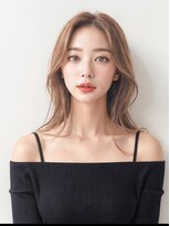 キャロル(CAROL) 韓国風センターパート前髪&くびれヘア