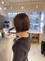 キャンバス バイ ネオリーブ 横浜西口(Canvas by neo.)&nbsp;切りっぱなしボブ ミニボブ 前下がりボブ sn