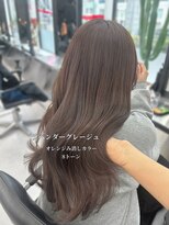 アルドーレフィエロ シンサイバシ(Ardore fiero shinsaibashi)&nbsp;ラベンダーミルクティー/韓国風巻き【小山田繭】20代30代40代