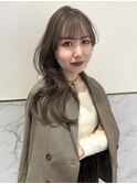 韓国風レイヤーカット×グレージュカラー