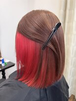 ヘアーメイク ダンス(hair make DANCE)&nbsp;縮毛矯正毛にブリーチ( ^ω^ )