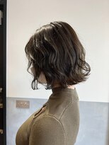 オリーブベージュカラーショートミディアム10代20代30代