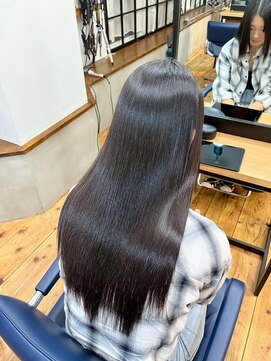 コミレ(COMILE) ロング縮毛矯正/髪質改善 酸性ストレート 髪質改善ストレート