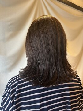 ココカラヘアー ニコ(cococara hair nico) ミディアムボブ/毛先パーマ/デジタルパーマ/艶髪