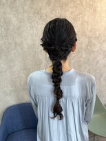 コス(COS)&nbsp;【COS/平塚/加藤】ロングの方に大人気☆編みおろしアレンジヘア